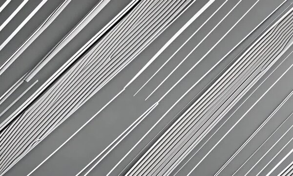 Abstract grayscale artwork with intersecting diagonal lines and varying thicknesses.