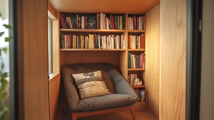 Interior Design Illustration Featuring Modern Furniture and Stylish Decor Elements