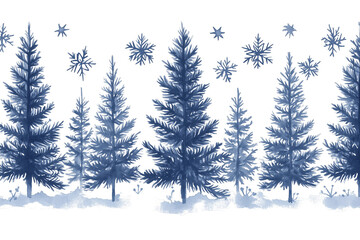 Obraz premium Christmas tree PNG