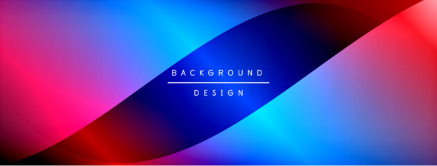 Gradient and shadow wave line geometric background. Vector Illustration For Wallpaper, Banner, Background, Card, Book Illustration, landing page