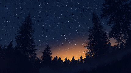 Fototapeta premium andromeda on night sky