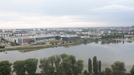 Fototapeta premium panorama of the city