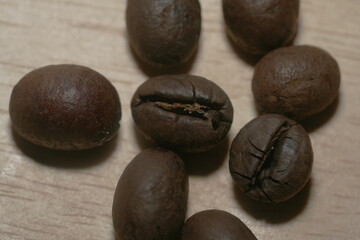 Coffee Bean refers to the seed of the coffee plant, which is used to brew coffee, one of the world's most popular beverages.  