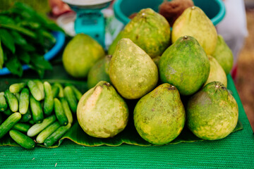 People in Asia eat organic vegetables and fruits, such as cucumbers and grapefruit, because they believe they are good for their health and can cure diseases, and reduce harmful agricultural practices