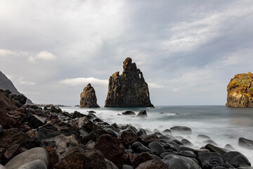 The beautiful coast of madeira