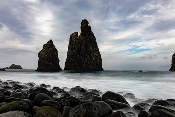 The beautiful coast of madeira