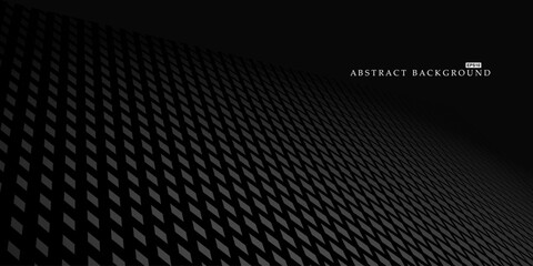 Black futuristic copyspace - abstract digital background. Minimalistic infinity contemporary dark design. Unusual business concept for your ideas