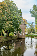 Fototapeta premium old mill on the river