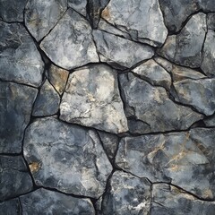 Fototapeta premium Aged stone wall texture