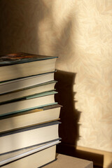 stack of books