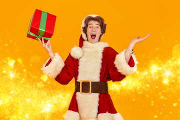 Obraz premium big surprise on christmas