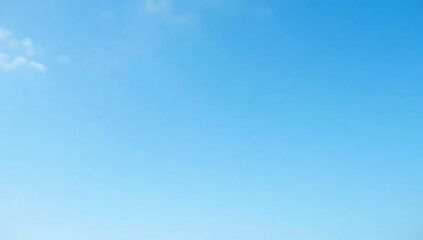 clear blue sky light clouds scattered across