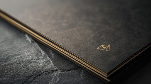 Logo displayed on a high-quality paper mockup, soft highlights, premium feel - Powered by Adobe