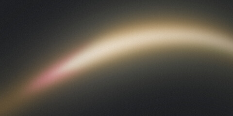 Curved Yellow-White Gradient Lines on a Dark and Noisy Background