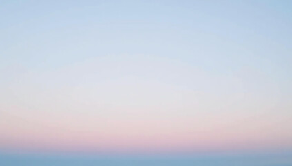 soft pink hues appear light blue morning sky