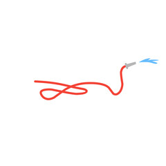 fire hose vector