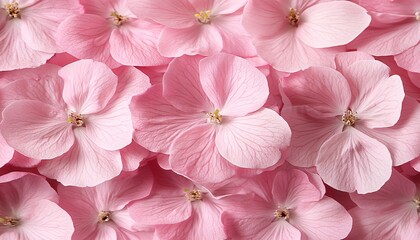 Gentle Pink Floral Delights Close-Up of Romantic Petals, Perfect Background for Spring