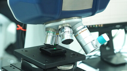 Measure surface equipment.Table top optical surface profiler TopMap Micro View