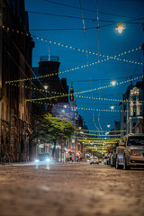 The street in Riga