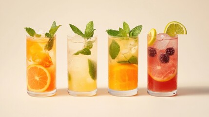 Fototapeta premium Brazil revolutionizes beverages with exotic fruit blends inspired by its rich biodiversity