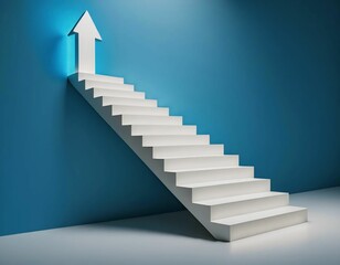 Obraz premium stairway to the sky