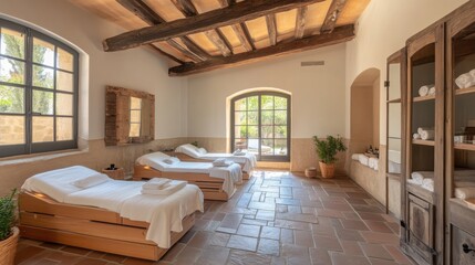 French wellness retreats offering holistic beauty treatments with luxury amenities