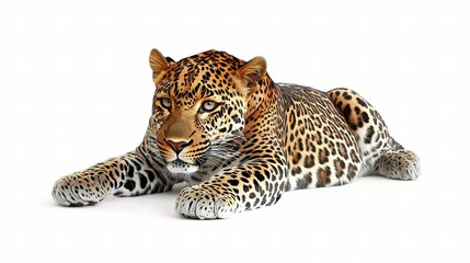 Naklejka premium Detailed Leopard Skin Texture with Unique Spots and Patterns