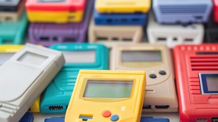 Vintage hard drive isolated on background, symbolizing memory storage and data preservation concept for technology and retro design projects.