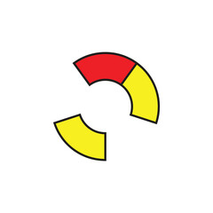 Colorful modern logo template design