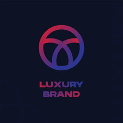 Luxury car driving logo vector template for automobile company