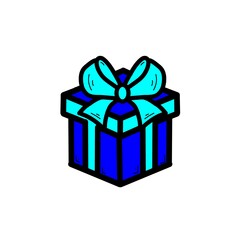 gift box isolated on white