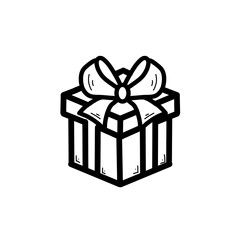 gift box isolated on white