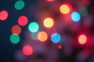 festive colors blur merge abstract light patterns