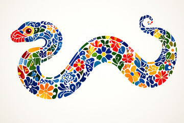 illustration of a snake