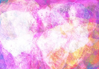 Pink collage image background