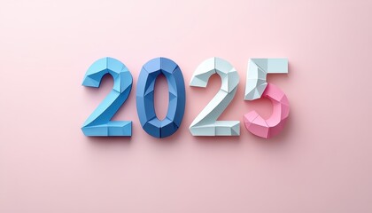 Pastel Paper Number Two Thousand Twenty Five