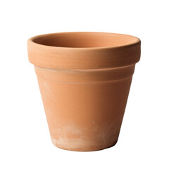 Terracotta Pot Isolated on PNG Transparent Background