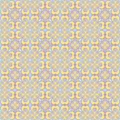 seamless pattern with flowers