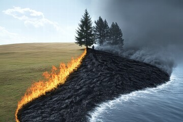 Climate Change Fire and Ice