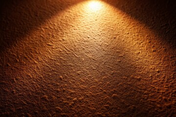 Naklejka premium Abstract Brown Textured Background with Soft Light Source for Creative Design and Modern Art Projects, Ideal for Backgrounds or Artistic Displays in Various Applications