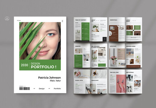 Design Portfolio Brochure Template