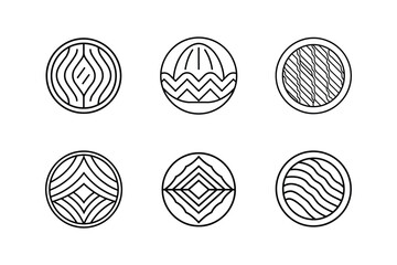 texture icon line art vector illustration