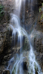 Uyuzsuyu Waterfall in Nallihan, Ankara, Turkey