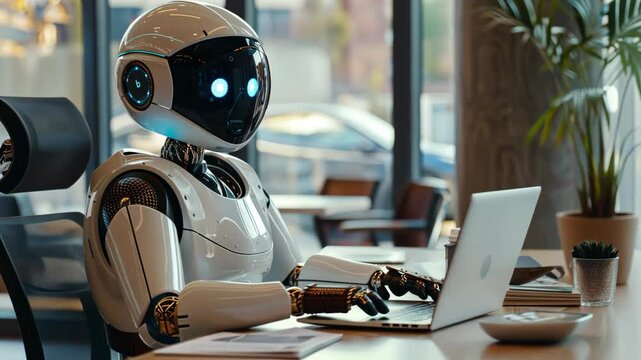 Exploring the role of AI robots in enhancing office productivity