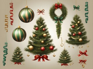 christmas tree with balls