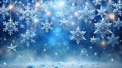Snowflakes gently falling in a winter wonderland, snow, winter, cold, weather, white, frost, delicate, frozen, icy, beauty