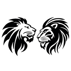 Lion silhouette vector file