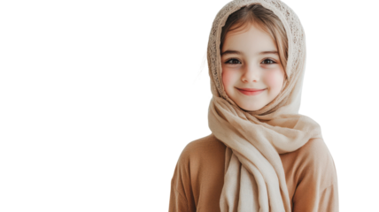 A girl gracefully wearing a modest long-sleeved dress, perfect for various occasions such as casual outings, family gatherings, or elegant events, showcasing timeless fashion and class..