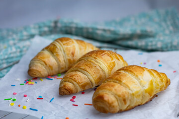 Fresh croissant.