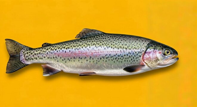 Trout fish healthy food with protine special for health.